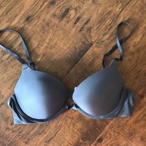 Gray Victoria’s Secret bra